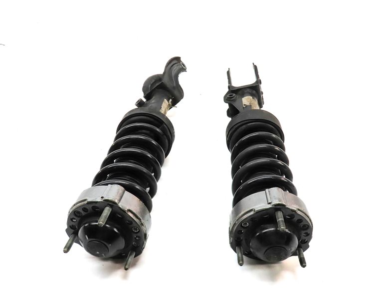 Thumbnail 4: 2011-2018 PORSCHE CAYENNE (958) FRONT LEFT & RIGHT SUSPENSION SHOCK STRUT SET 2