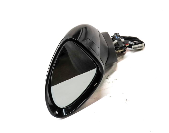 Thumbnail 3: 15-18 PORSCHE CAYENNE (958) LEFT BLIND SPOT P-FOLD AUTODIM DOOR MIRROR (Black)