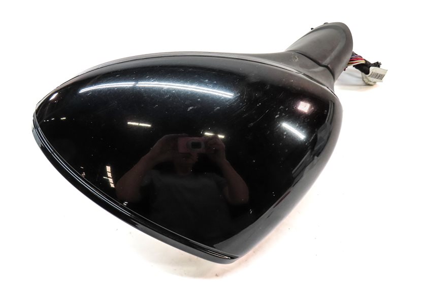 Thumbnail 5: 15-18 PORSCHE CAYENNE (958) LEFT BLIND SPOT P-FOLD AUTODIM DOOR MIRROR (Black)