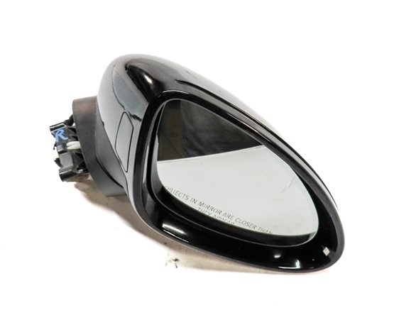 15-18 PORSCHE CAYENNE (958) RIGHT BLIND SPOT P-FOLD AUTODIM DOOR MIRROR (Black)