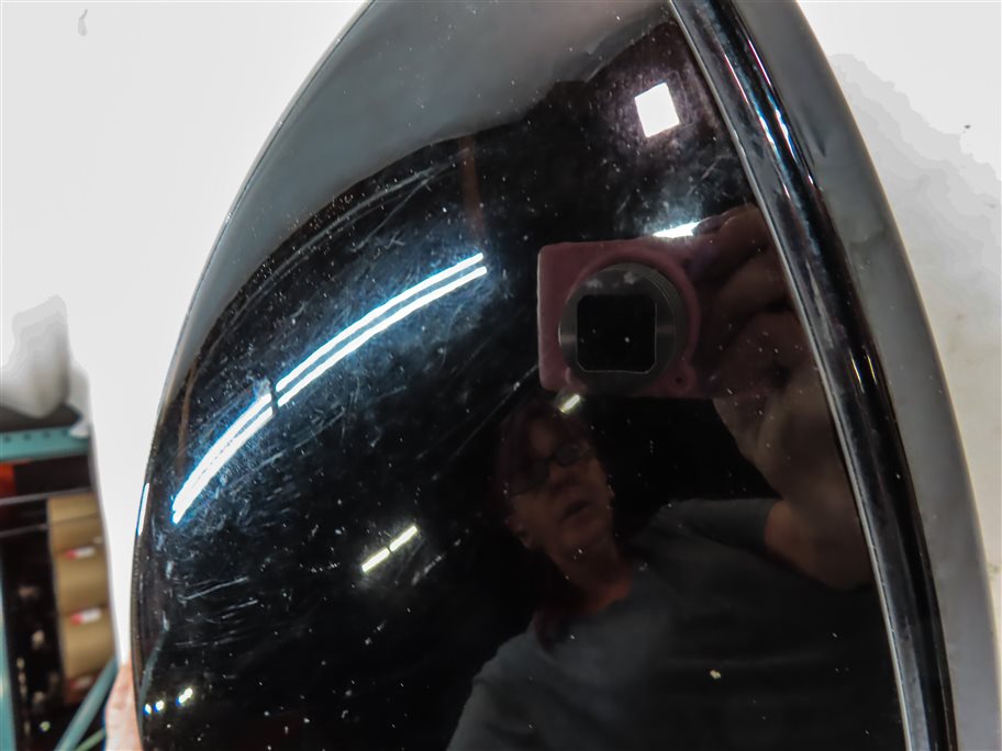 Thumbnail 9: 15-18 PORSCHE CAYENNE (958) RIGHT BLIND SPOT P-FOLD AUTODIM DOOR MIRROR (Black)