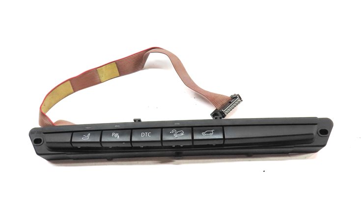 Thumbnail 2: 09 BMW X6 E71 PARK ASSIST HILL DESCENT TRACTION HEATED SEAT TRUNK RELEASE SWITCH
