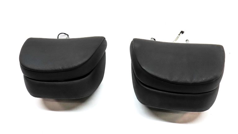 Thumbnail 4: 2008-2011 BMW X5 X6 E70 E71 FRONT LEFT & RIGHT SEAT HEADREST SET/2 (Black)
