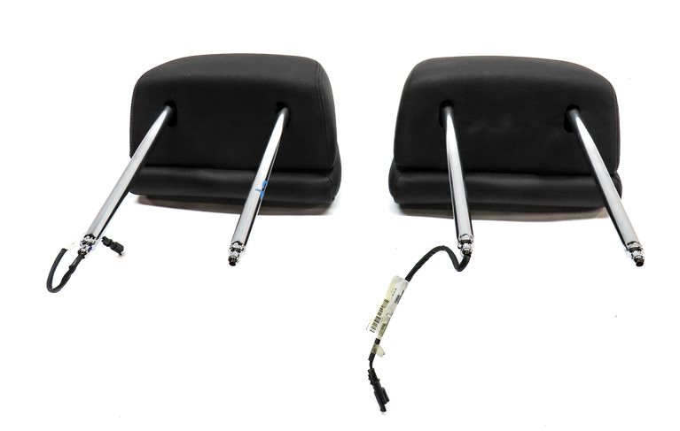 Thumbnail 6: 2008-2011 BMW X5 X6 E70 E71 FRONT LEFT & RIGHT SEAT HEADREST SET/2 (Black)