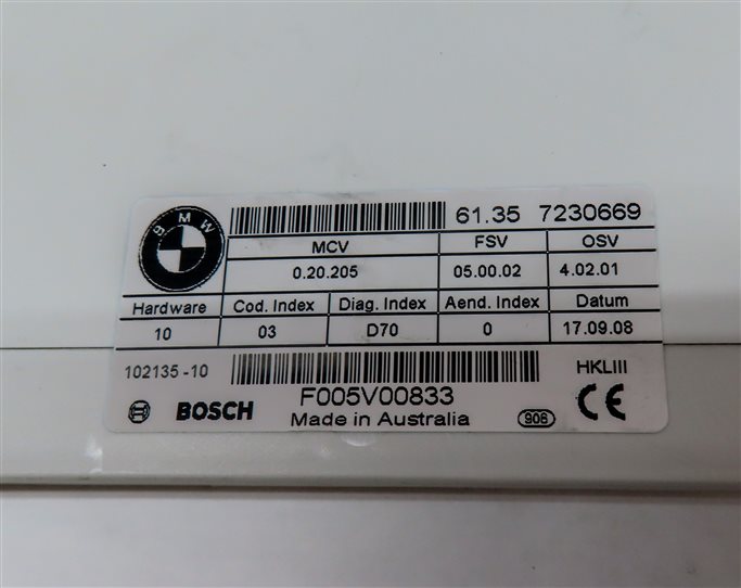 Thumbnail 5: 08-14 BMW X6 X6M (E71) REAR TRUNK LIFT HATCH GATE DOOR LIFTGATE CONTROL MODULE