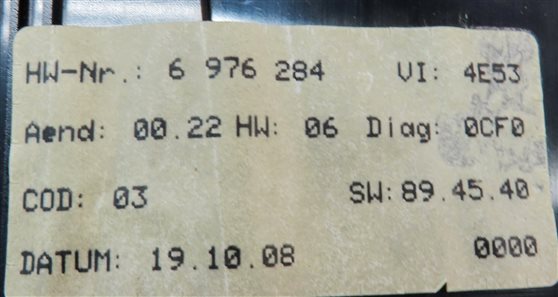 Thumbnail 8: 2008-2011 BMW X6 (E71) 4.4L SPEEDOMETER INSTRUMENT GAUGE CLUSTER MPH (146k)