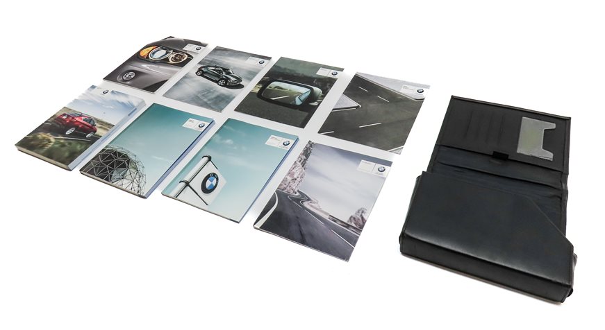 2009 BMW X6 (E71) 4.4L (N63) ENGINE OWNER'S MANUAL BOOKLET SET/9 w/CASE