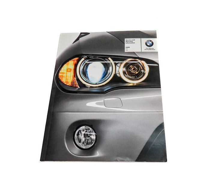 Thumbnail 4: 2009 BMW X6 (E71) 4.4L (N63) ENGINE OWNER'S MANUAL BOOKLET SET/9 w/CASE