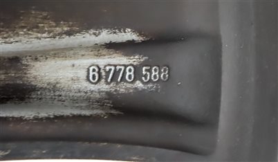Thumbnail 4: 08-14 BMW X5M X6 X6M ///M (E70 E71) 20x10 ALUMINUM ALLOY 5-SPOKE FRONT WHEEL RIM