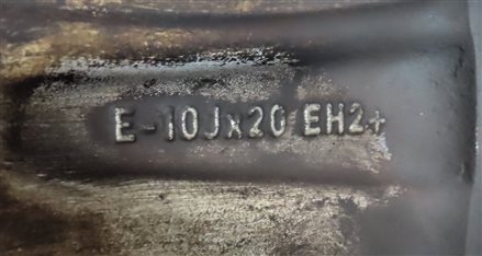 Thumbnail 5: 08-14 BMW X5M X6 X6M ///M (E70 E71) 20x10 ALUMINUM ALLOY 5-SPOKE FRONT WHEEL RIM