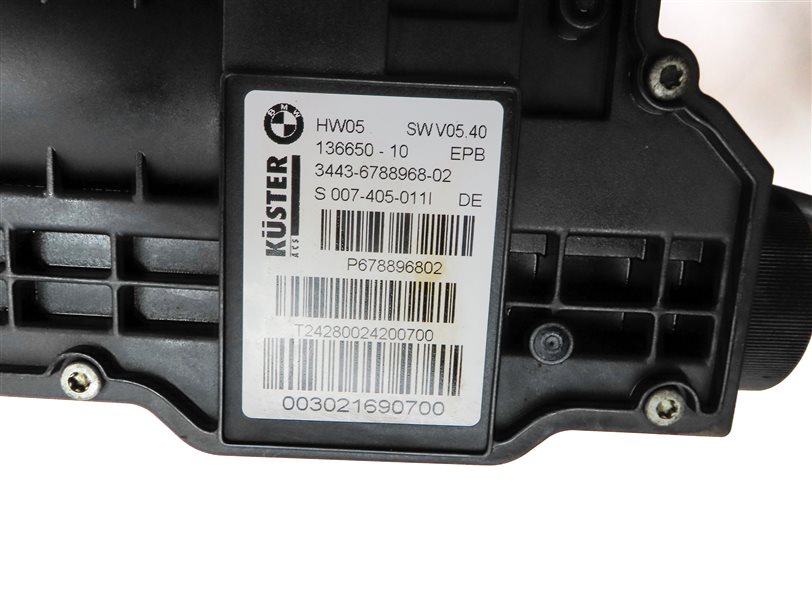 Thumbnail 8: 2009 BMW X6 (E71) EMERGENCY ELECTRONIC PARK PARKING BRAKE ACTUATOR w/CABLES