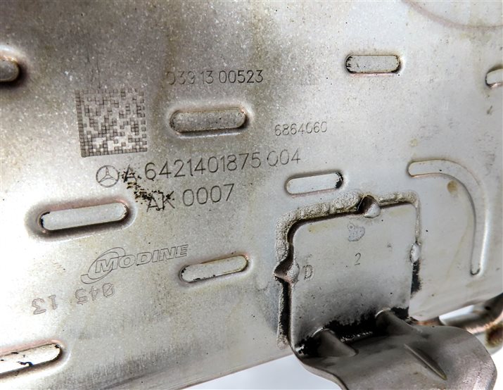 Thumbnail 7: 2013 MERCEDES ML350 (W166) 3.0L DIESEL (642.826) ENGINE EGR INTERCOOLER