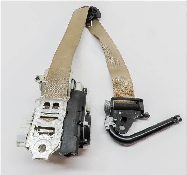 Thumbnail 5: 12-16 MB GL350 GL450 GL550 W166 X166 FRONT LEFT DRIVER SEATBELT RETRACTOR(Beige)