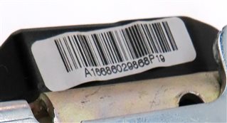 Thumbnail 5: 2013 MERCEDES ML350 (W166) REAR LEFT SEAT SEATBELT RETRACTOR (Beige)