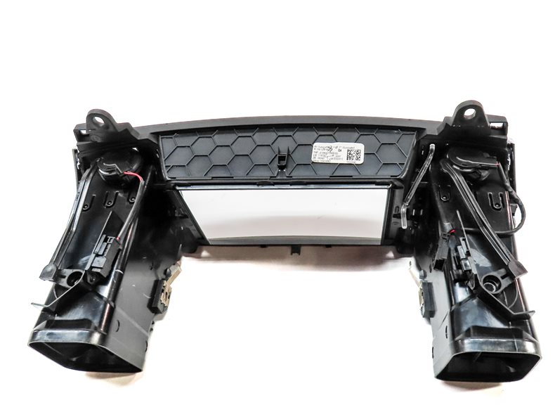 Thumbnail 5: 13 MERCEDES ML350 (W166) FRONT CENTER SCREEN TRIM DUAL HEAT AIR AC VENT (Black)