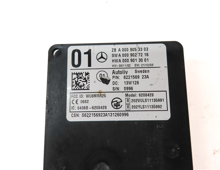Thumbnail 5: 2013 MERCEDES ML350 (W166) REAR DRIVER ASSIST BLIND SPOT RADAR SENSOR MODULE