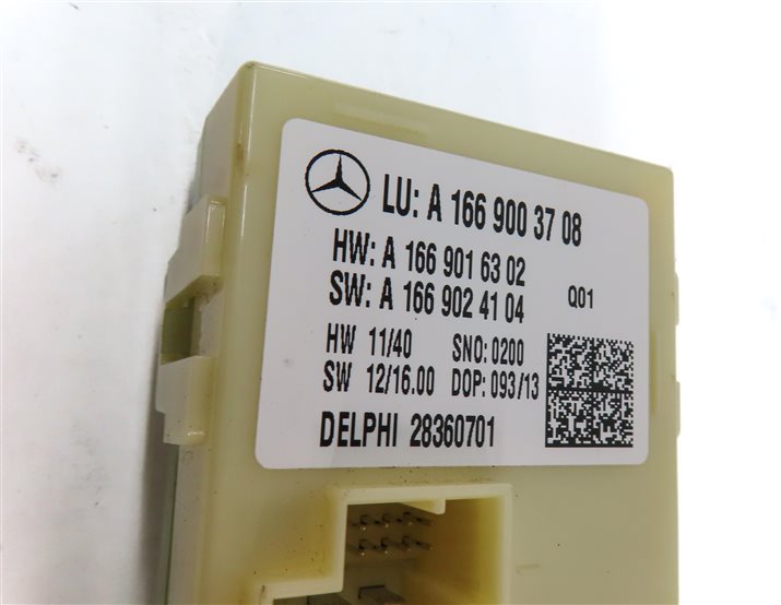 Thumbnail 5: 12-16 MERCEDES GL ML CLASS (W166 X166) REAR TRUNK LIFT LIFTGATE CONTROL MODULE