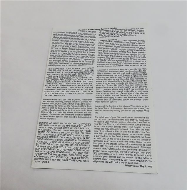 Thumbnail 4: 2013 MERCEDES ML350 (W166) 3.0L DIESEL (642.826) ENGINE OWNERS MANUAL SET w/CASE