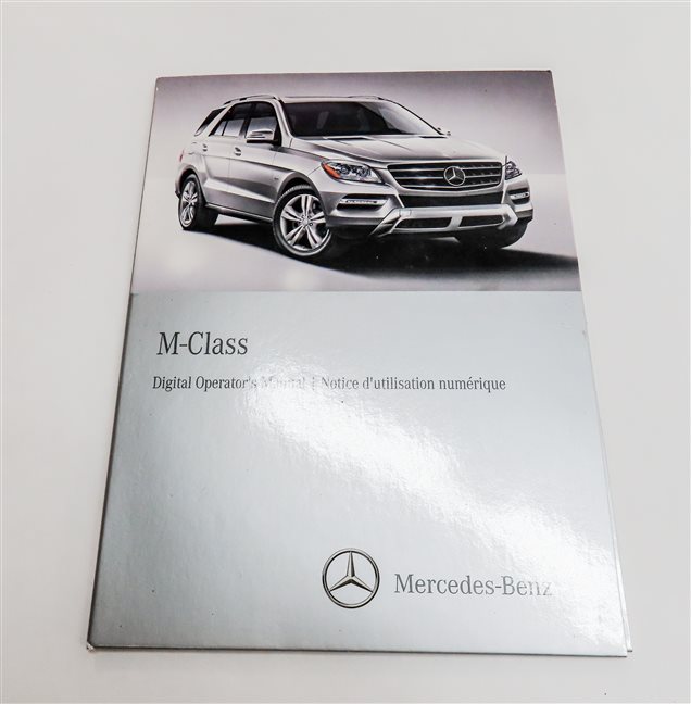Thumbnail 6: 2013 MERCEDES ML350 (W166) 3.0L DIESEL (642.826) ENGINE OWNERS MANUAL SET w/CASE