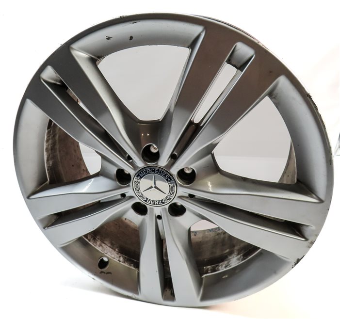 Thumbnail 3: 2012-2014 MERCEDES ML350 (W166) 19x8 5 DOUBLE SPOKE ALUMINUM WHEEL RIM SET-4