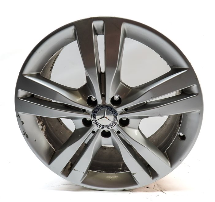 Thumbnail 4: 2012-2014 MERCEDES ML350 (W166) 19x8 5 DOUBLE SPOKE ALUMINUM WHEEL RIM SET-4