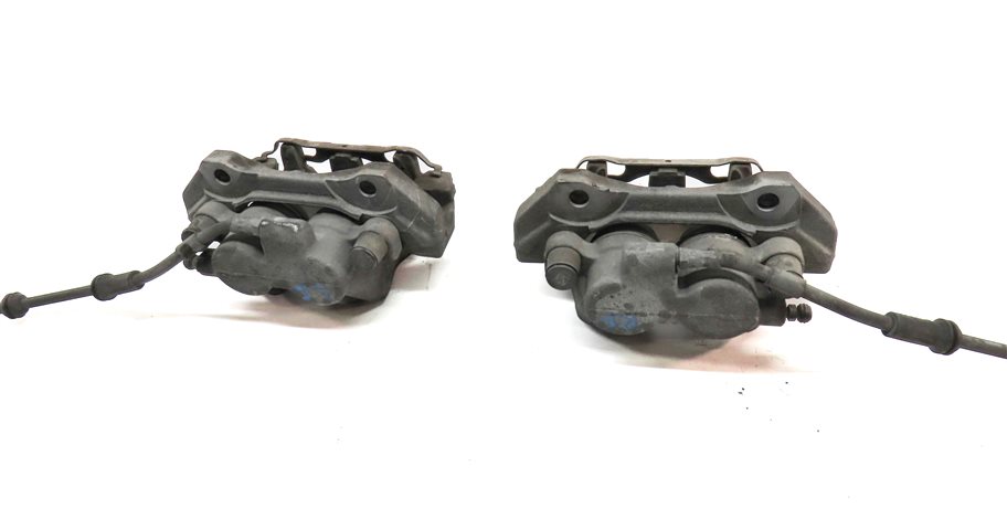 Thumbnail 5: 2012-2019 MERCEDES GL350 GL450 GLS350 ML350 (W166 X166) FRONT BRAKE CALIPER SET