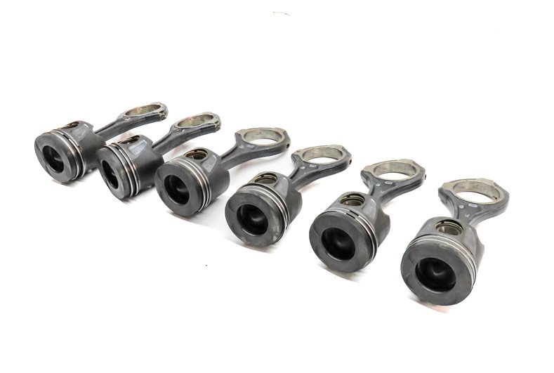 12-17 MERCEDES GL350 GLS350D ML350 S350 (W166 X166 W221) 3.0L DIESEL PISTON SET6