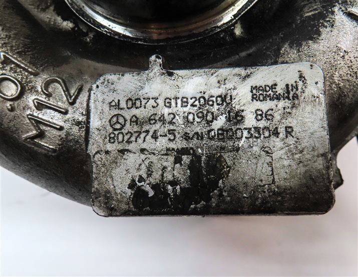 Thumbnail 7: 2012-2015 MERCEDES GL350 ML350 S350 (W166 W221 X166) 3.0L DIESEL TURBOCHARGER