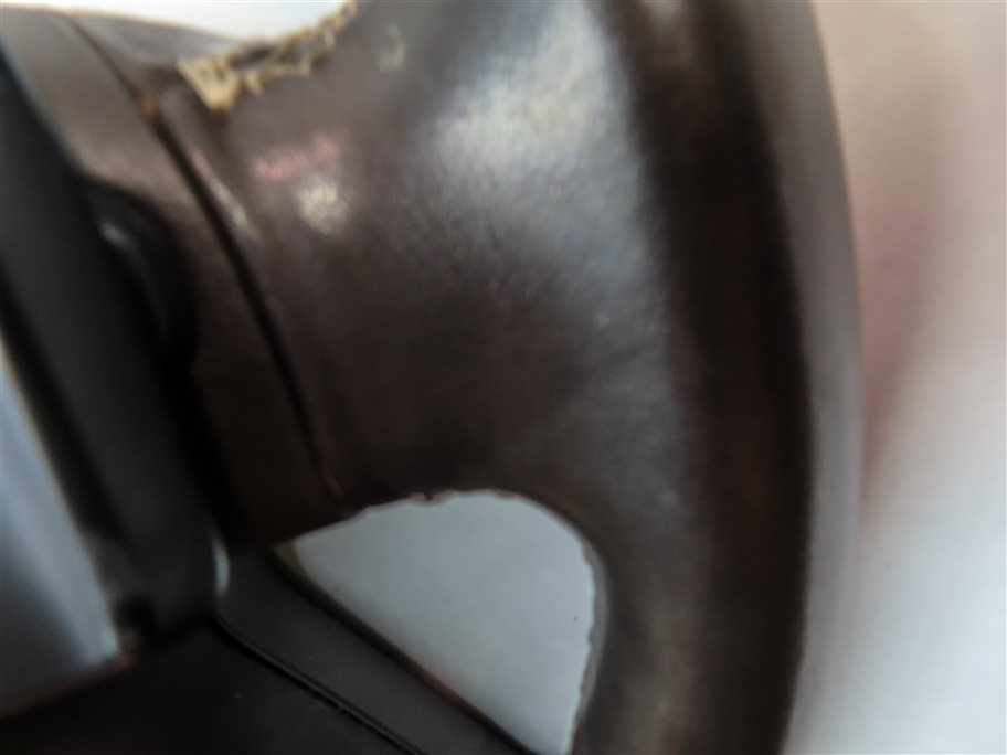 Thumbnail 7: 12-16 ML GL W166 X166 4 SPOKE LEATHER STEERING WHEEL w/SWITCHES PADDLES (Brown)