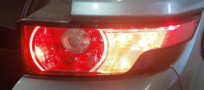 Thumbnail 2: 2014-2015 RANGE ROVER EVOQUE L538 REAR RIGHT QUARTER TAILLIGHT LAMP CLEAR LENS