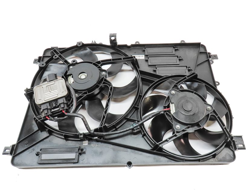 Thumbnail 5: 12-17 LR2 DISCOVERY SPORT RANGE ROVER EVOQUE L550 RADIATOR COOLING FAN & SHROUD