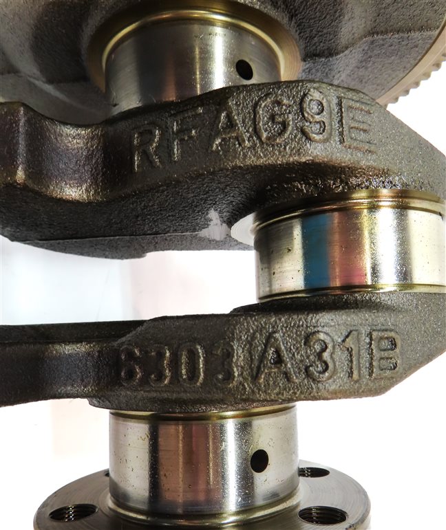 Thumbnail 7: 2015 RANGE ROVER EVOQUE (L538) 2.0L ENGINE MOTOR CRANK SHAFT CRANKSHAFT