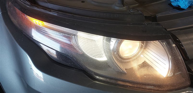Thumbnail 2: 2015 RANGE ROVER EVOQUE (L538) FRONT RIGHT PASSENGER HALOGEN HEADLIGHT LAMP