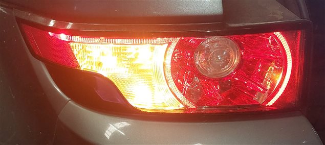 Thumbnail 2: 2014-2015 RANGE ROVER EVOQUE L538 REAR LEFT QUARTER TAILLIGHT LAMP CLEAR LENS