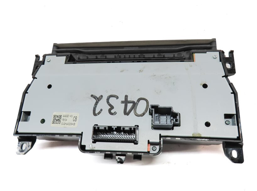 Thumbnail 6: 2014-2015 RANGE ROVER EVOQUE (L538) FRONT HEATER A/C TEMPERATURE CONTROL PANEL