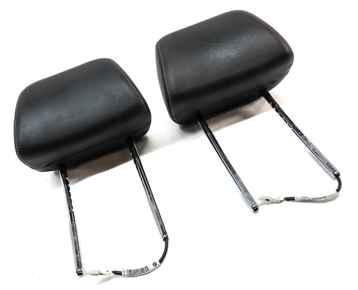 Thumbnail 3: 11-17 BMW X3 (F25) FRONT LEFT & RIGHT COMFORT SEAT HEADREST SET 2 (Black)