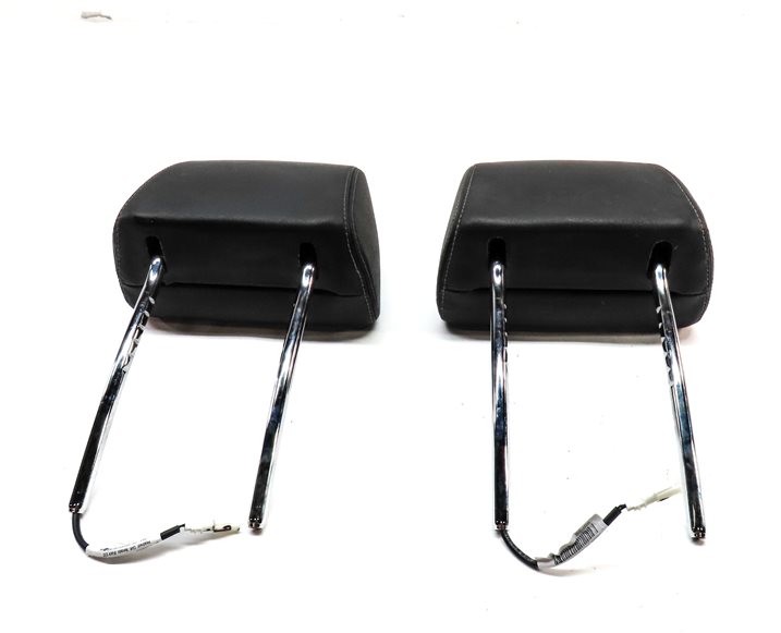 Thumbnail 6: 11-17 BMW X3 (F25) FRONT LEFT & RIGHT COMFORT SEAT HEADREST SET 2 (Black)