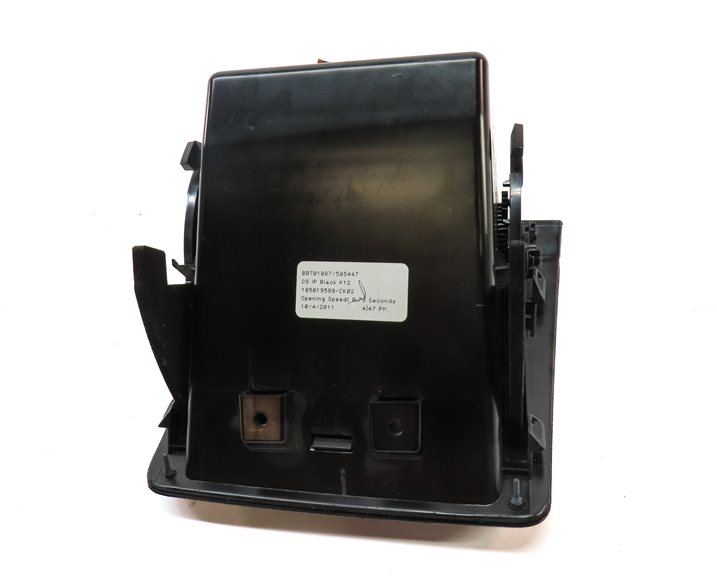 Thumbnail 5: 2012 BMW X3 (F25) FRONT LEFT DRIVER DASH STORAGE BIN COMPARTMENT (BLACK)