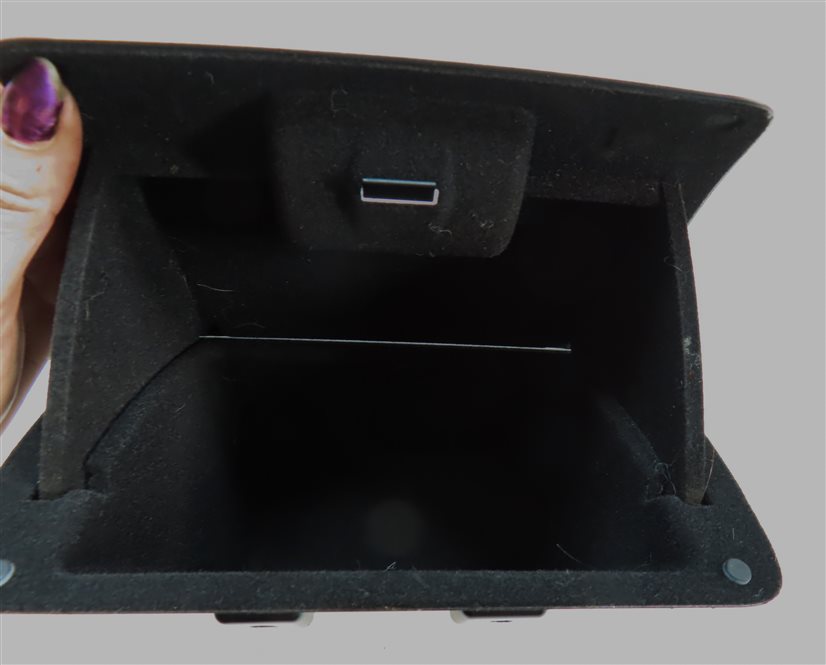Thumbnail 7: 2012 BMW X3 (F25) FRONT LEFT DRIVER DASH STORAGE BIN COMPARTMENT (BLACK)