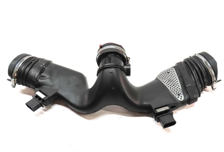 Thumbnail 2: 12 MERCEDES GL350 X164 3.0L DIESEL OM642 INTAKE MASS AIR FLOW DUCT w/MAF SENSOR