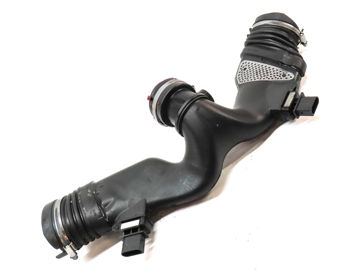 Thumbnail 3: 12 MERCEDES GL350 X164 3.0L DIESEL OM642 INTAKE MASS AIR FLOW DUCT w/MAF SENSOR