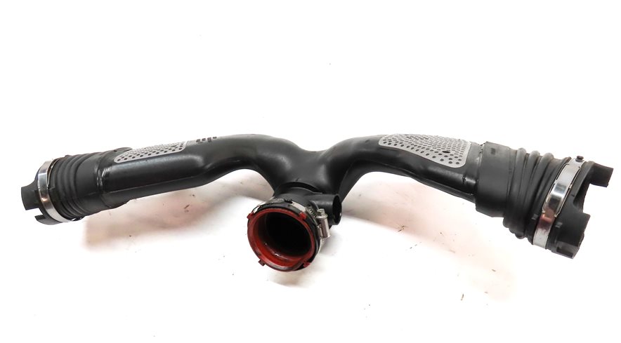 Thumbnail 7: 12 MERCEDES GL350 X164 3.0L DIESEL OM642 INTAKE MASS AIR FLOW DUCT w/MAF SENSOR