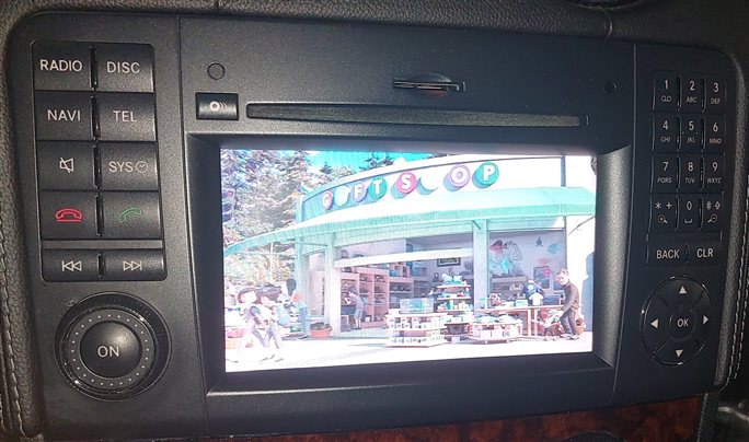 2010-2012 MERCEDES GL ML CLASS (W164 X164) RADIO STEREO CD NAVIGATION RECEIVER