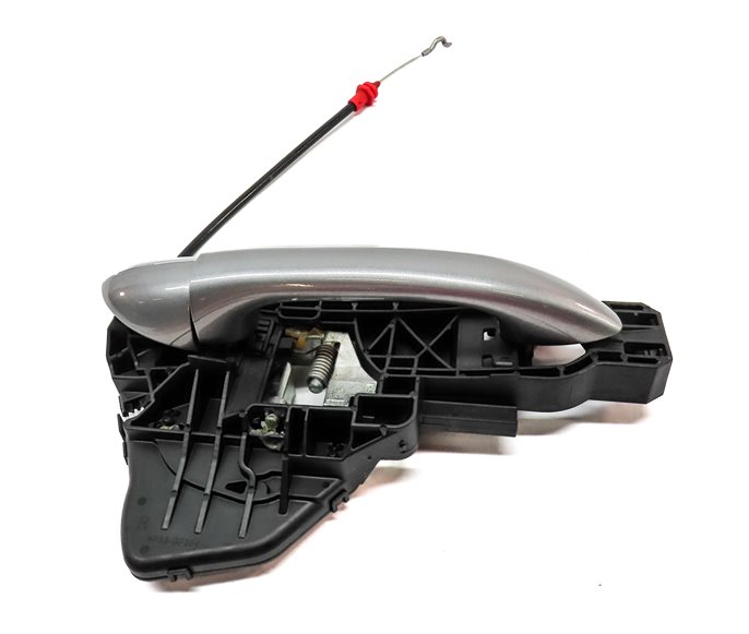 Thumbnail 2: 12 MERCEDES GL350 (X164) REAR RIGHT EXTERIOR DOOR HANDLE w/out KEYLESS (Silver)