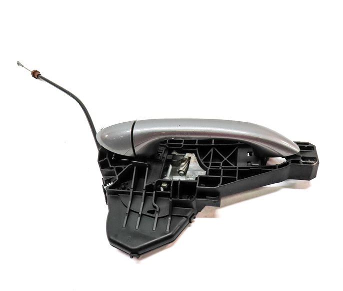 Thumbnail 2: 12 MERCEDES GL350 X164 FRONT RIGHT PASSENGER DOOR HANDLE w/out KEYLESS (Silver)