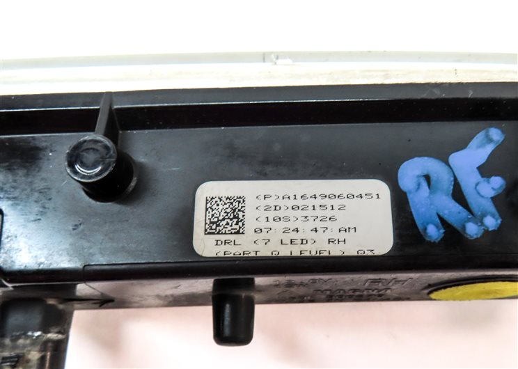 Thumbnail 6: 2011-2012 MB GL350 GL450 GL550 (X164) RIGHT PASSENGER LED FOG LIGHT DRIVING LAMP