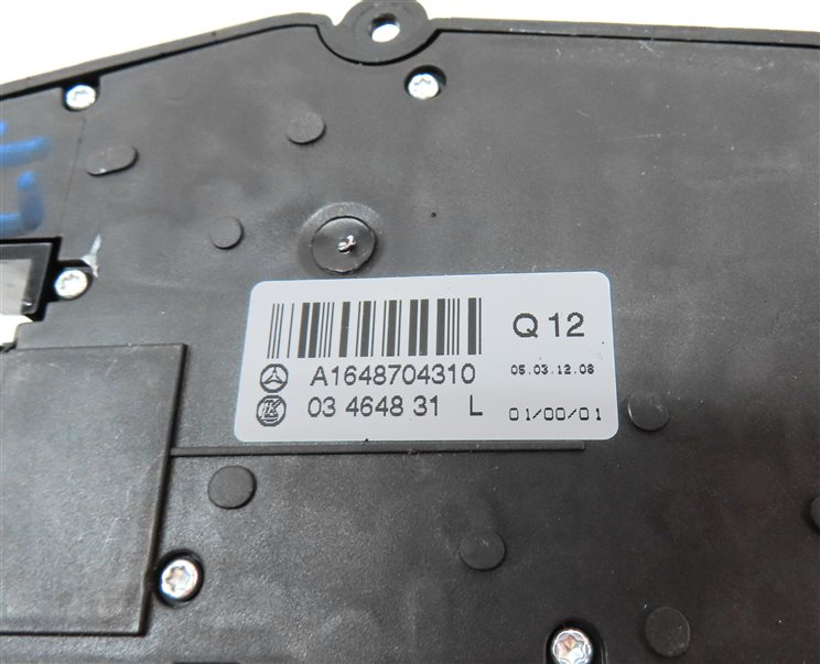 Thumbnail 6: 2012 MERCEDES GL350 (X164) FRONT LEFT DRIVER MEMORY SEAT POSITION ADJUST SWITCH