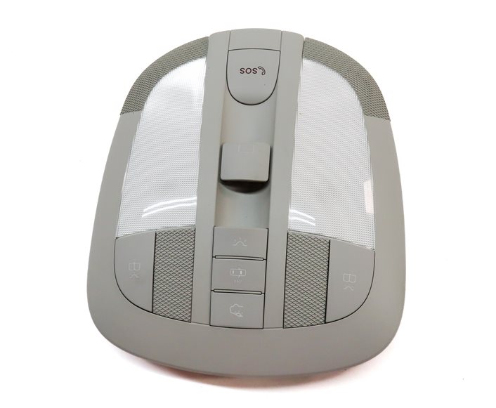 Thumbnail 4: 2012 MERCEDES GL350 (X164) FRONT OVERHEAD DOME LIGHT LAMP w/ SWITCHES (Gray)