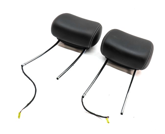07-09 MERCEDES GL-CLASS X164 FRONT LEFT & RIGHT SEAT HEADREST SET/2(Black) 