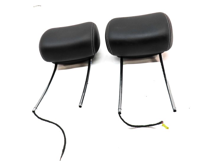 Thumbnail 2: 07-09 MERCEDES GL-CLASS X164 FRONT LEFT & RIGHT SEAT HEADREST SET/2(Black) 